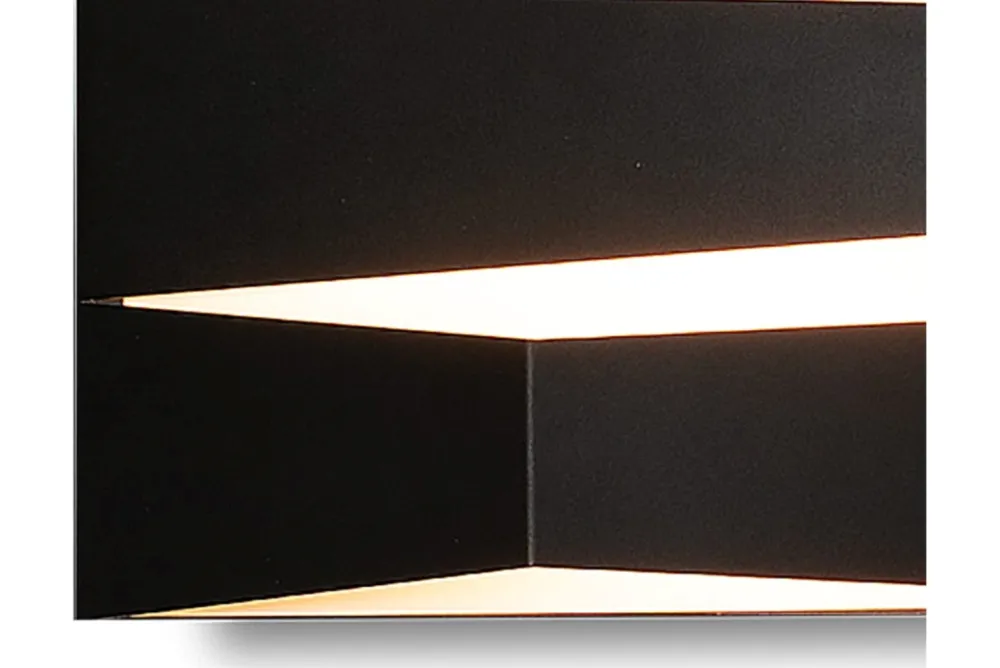 Applique Da Parete-Selezionato da Mazzolaluce Applique nero design moderno led 14w 3000k