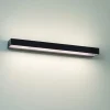 Applique Da Parete-IsyLuce Applique nero led 24w 4000k moderna