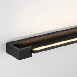 Applique Da Bagno-Selezionato da Mazzolaluce Applique nero orientabile per specchio da bagno led 17w 3000k