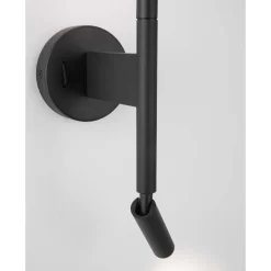 Applique Camera Da Letto-Selezionato da Mazzolaluce Applique nero per comodino led 9w 3000k orientabile