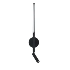 Applique Camera Da Letto-Selezionato da Mazzolaluce Applique nero per comodino led 9w 3000k orientabile