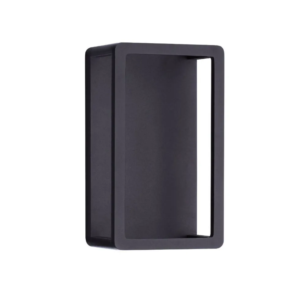 Applique Da Esterno-Selezionato da Mazzolaluce Applique nero per esterni moderno led 9w 3000k