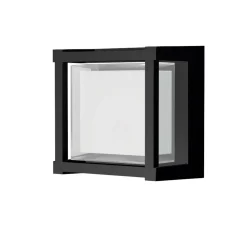 Applique Da Esterno-Selezionato da Mazzolaluce Applique nero per esterni quadrato led 2700k 3300k 4000k