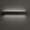 Applique Da Parete-Perenz Illuminazione Applique nero rettangolare led 14w 3000k moderna rummo perenz