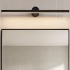 Applique Da Bagno-Selezionato da Mazzolaluce Applique nero squadrato per specchio da bagno 12w 3000k