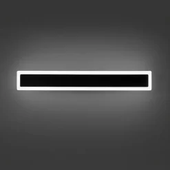 Applique Da Parete-Perenz Illuminazione Applique nero wally led 17w 3000k moderna