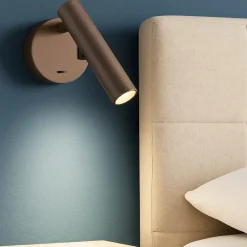Applique Camera Da Letto-Vivida International Applique orientabile da comodino led 3000 4000k sabbia vivida betu