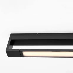 Applique Da Bagno-Selezionato da Mazzolaluce Applique orientabile nero led 12w 3000k per specchio da bagno