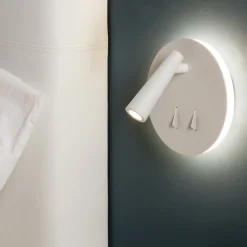 Applique Camera Da Letto-Selezionato da Mazzolaluce Applique orientabile per comodino camera da letto led 3000k bianco moderna