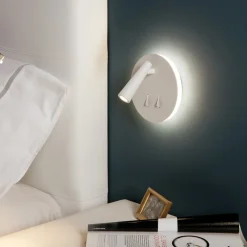 Applique Camera Da Letto-Selezionato da Mazzolaluce Applique orientabile per comodino camera da letto led 3000k bianco moderna