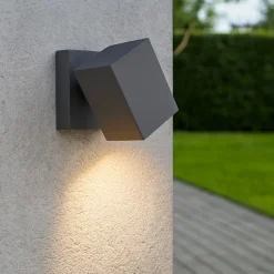 Applique Da Esterno-Selezionato da Mazzolaluce Applique orientabile per esterni moderna antracite 3w 3000k