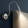 Applique Camera Da Letto-Perenz Illuminazione Applique orientabile per illuminazione comodino cromo minispy perenz