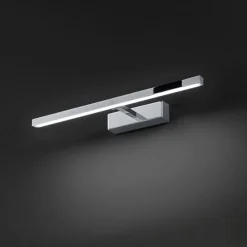 Applique Da Bagno-Perenz Illuminazione Applique orientabile per specchio da bagno cromo led cct 12w riga perenz