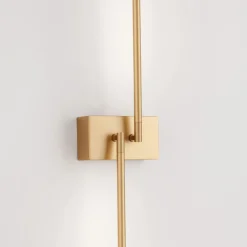 Applique Da Parete-Selezionato da Mazzolaluce Applique oro bacchette orientabili moderna led 10w 3000k