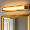 Applique Da Bagno-Selezionato da Mazzolaluce Applique oro da bagno led 16w 3000k ip44