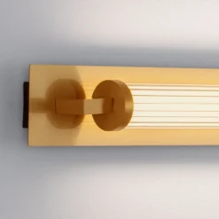 Applique Da Bagno-Selezionato da Mazzolaluce Applique oro da bagno led 16w 3000k ip44