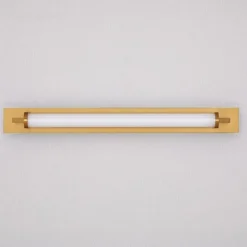 Applique Da Bagno-Selezionato da Mazzolaluce Applique oro da bagno led 16w 3000k ip44