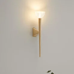 Applique Da Parete-Selezionato da Mazzolaluce Applique oro da parete moderna led 5w 3000k