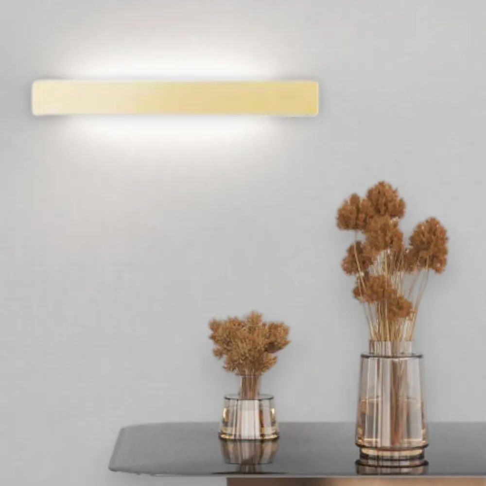Applique Da Parete-Top Light Applique oro da parete led 18w 3000k 4000k