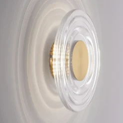 Applique Camera Da Letto-Selezionato da Mazzolaluce Applique oro disco design per comodino camera da letto