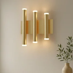 Applique Da Parete-Selezionato da Mazzolaluce Applique oro led 36w 3000k design moderna da parete