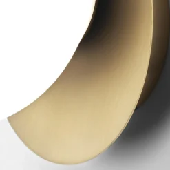 Applique Da Parete-Vivida International Applique oro led 8w 3000k vetro bianco vivida pearl