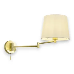 Applique Camera Da Letto-Selezionato da Mazzolaluce Applique oro ottone da comodino per camera da letto orientabile