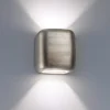 Applique Da Parete-Gea Luce Applique parete cubo grigio anticato babol