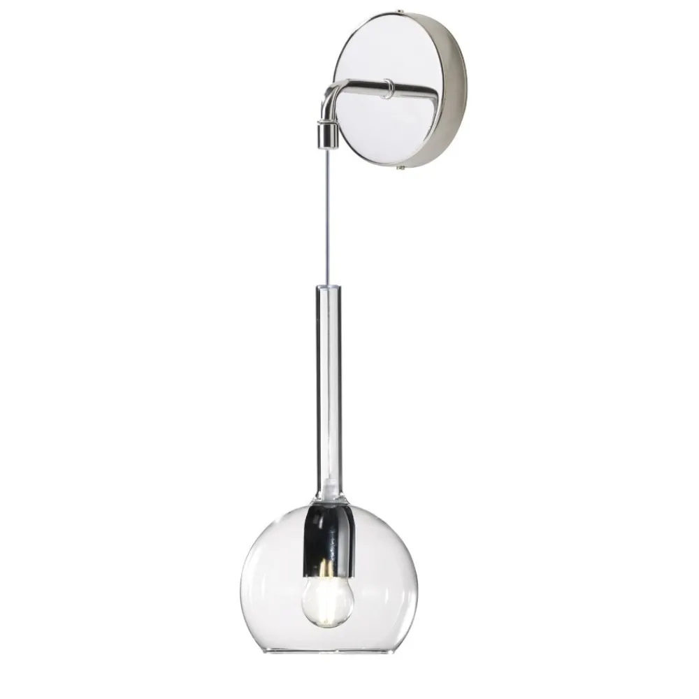 Applique Da Bagno-Top Light Applique per bagni pendente sospesa vetro trasparente