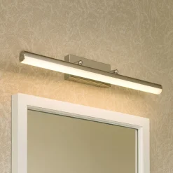 Applique Da Bagno-Selezionato da Mazzolaluce Applique per bagno moderno led 12w 3000k cromo ip44