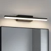 Applique Da Bagno-Ideal Lux Applique per bagno nera led 10w riflesso ap d42