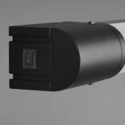 Applique Da Bagno-Selezionato da Mazzolaluce Applique per bagno nera tubo led 16w 3000k