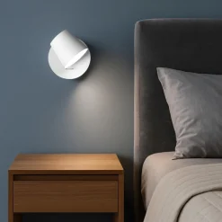 Applique Camera Da Letto-Perenz Illuminazione Applique per camera da letto bianco led 6w 3000k orientabile konec perenz