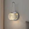 Applique Camera Da Letto-Selezionato da Mazzolaluce Applique per camera da letto cromo sfera trasparente decorata led 3200k