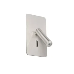 Applique Camera Da Letto-Selezionato da Mazzolaluce Applique per camera da letto orientabile 3w 3000k nickel