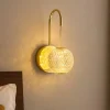 Applique Camera Da Letto-Selezionato da Mazzolaluce Applique per camera da letto oro sfera trasparente led 3200k