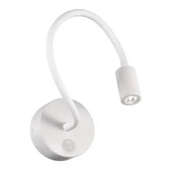 Applique Camera Da Letto-Selezionato da Mazzolaluce Applique per comodini camera da letto led 3w 3000k snodabile bianco