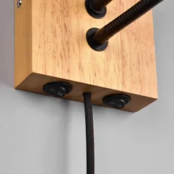 Applique Camera Da Letto-Selezionato da Mazzolaluce Applique per comodino camera da letto doppia luce led orientabile