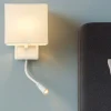 Applique Camera Da Letto-Selezionato da Mazzolaluce Applique per comodino camera da letto due luci con interruttore
