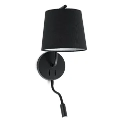 Applique Camera Da Letto-Selezionato da Mazzolaluce Applique per comodino camera da letto nero moderna fp