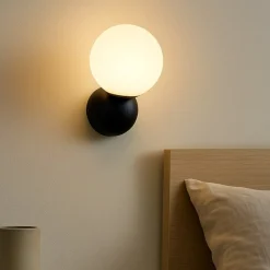 Applique Camera Da Letto-Maytoni Applique per comodino nostalgia nero oro con spina interruttore