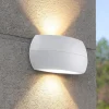 Applique Da Esterno-Selezionato da Mazzolaluce Applique per esterni design moderno bianca biemissione led 5w 3000k