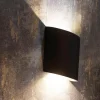 Applique Da Esterno-Selezionato da Mazzolaluce Applique per esterni moderna nero led 10w 3000k ip54 fp