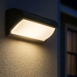 Applique Da Esterno-IsyLuce Applique per esterni moderni antracite elba