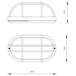 Applique Da Esterno-Selezionato da Mazzolaluce Applique per esterno acciaio zincato anti corrosionesalsedine