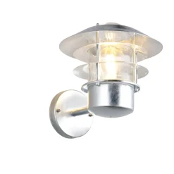 Applique Da Esterno-Selezionato da Mazzolaluce Applique per esterno acciaio zincato ip44 anti corrosione salsedine