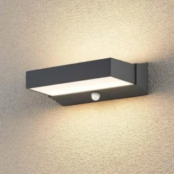 Applique Da Esterno-Selezionato da Mazzolaluce Applique per esterno antracite con sensore movimento led 11w 3000k