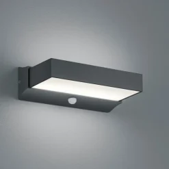 Applique Da Esterno-Selezionato da Mazzolaluce Applique per esterno antracite con sensore movimento led 11w 3000k