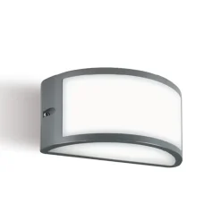 Applique Da Esterno-Selezionato da Mazzolaluce Applique per esterno balcone moderno led 4000k grafite ip65