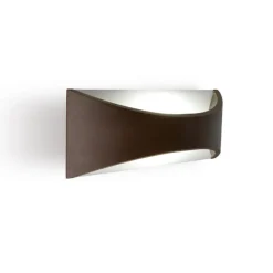 Applique Da Esterno-Selezionato da Mazzolaluce Applique per esterno balcone marrone led 6w 4000k ip65